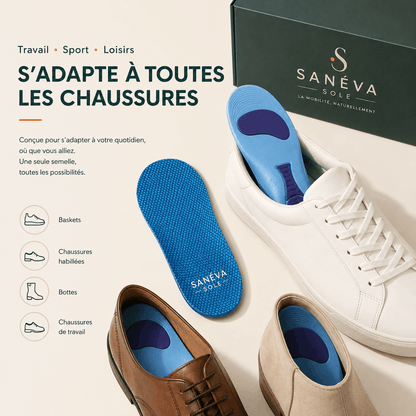 Men's Thickened Shock-absorbing Sports Insole